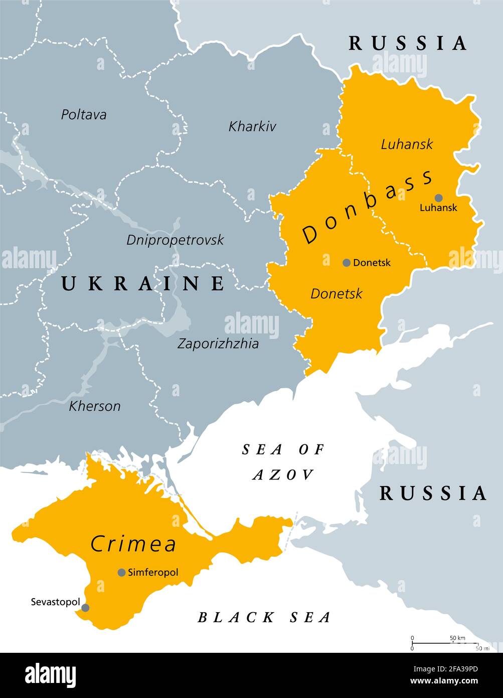 Guerra in Ucraina. Iniziata l’offensiva russa nel Donbass’ Lo sostiene Kiev
